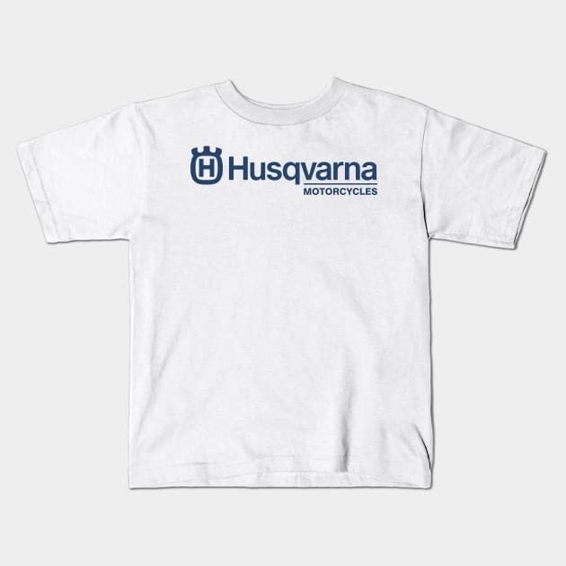 HUSQVARNA Kids T-Shirt by Kurasaki